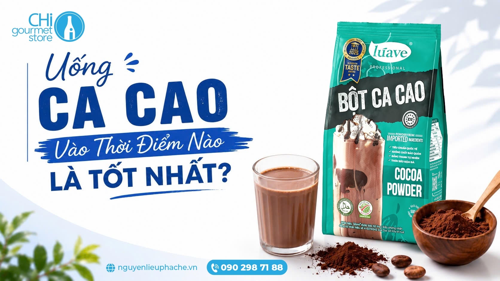 Uống cacao vào thời điểm nào là tốt nhất?