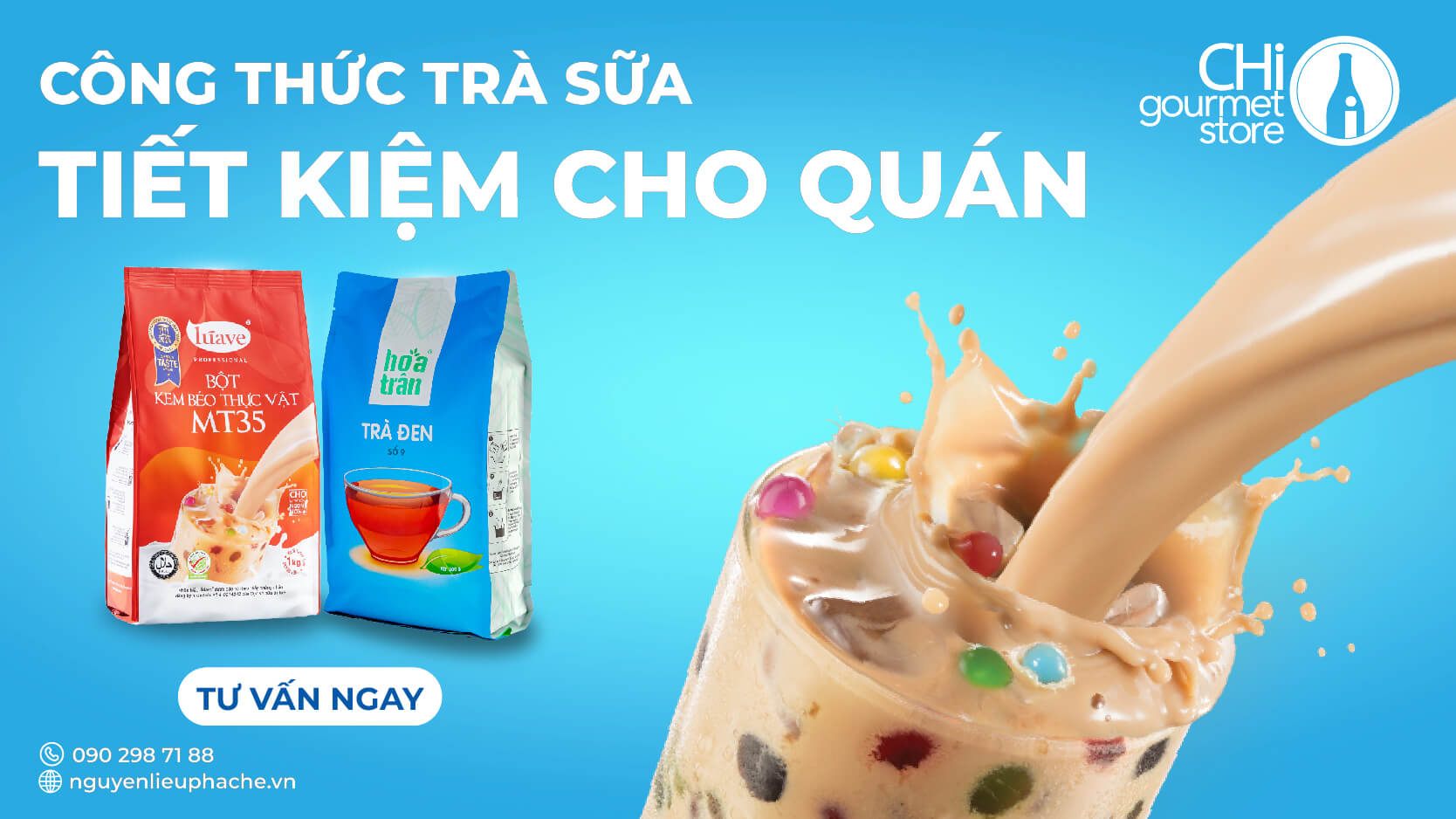 Công Thức Trà Sữa Tối Ưu Cho Quán: Với MT35 & Trà Đen Hoa Trân Số 9