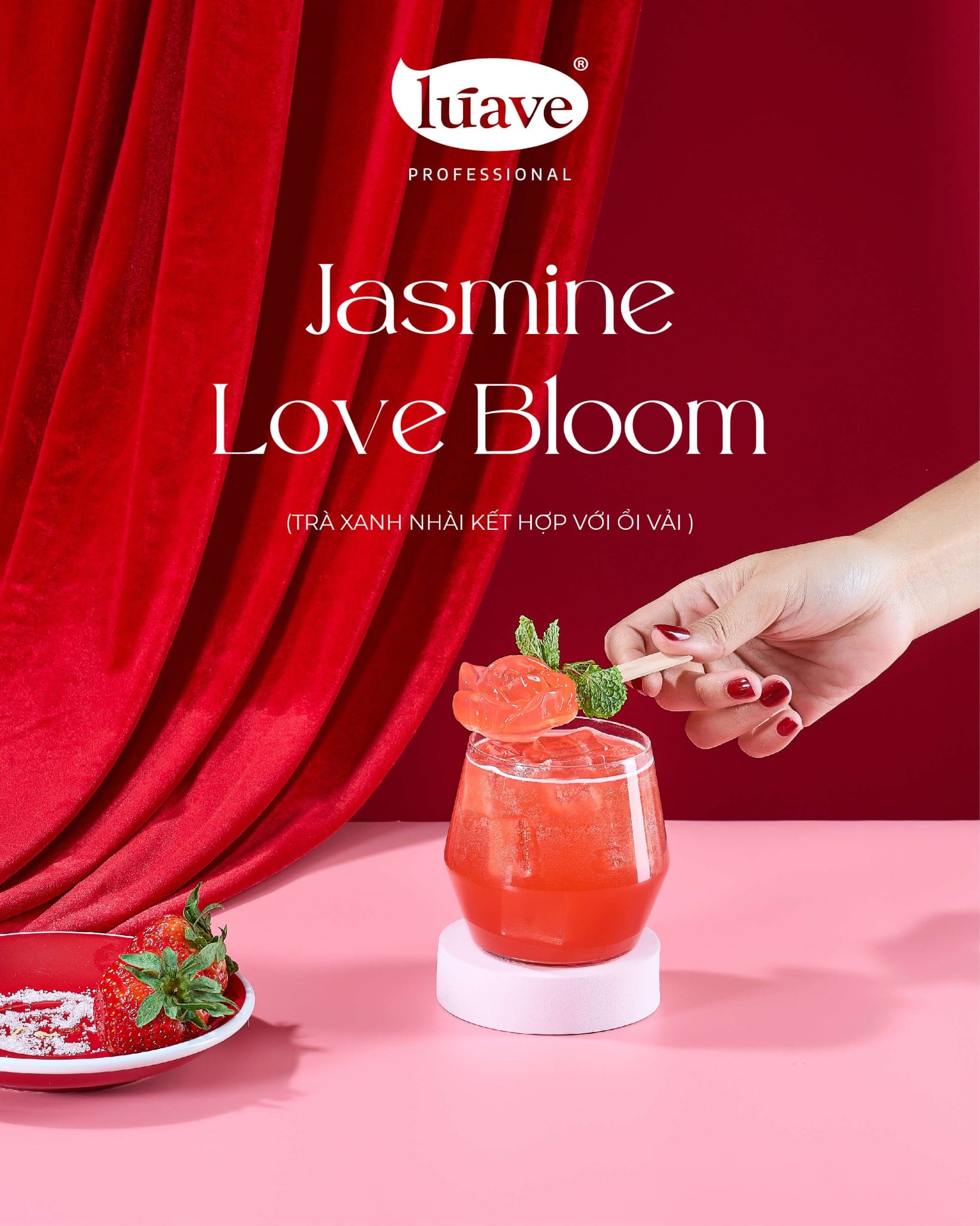 CÔNG THỨC PHA CHẾ JASMINE LOVE BLOOM