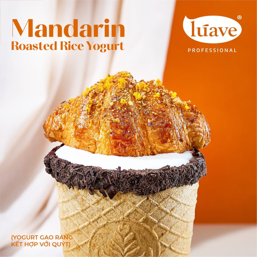 CÔNG THỨC PHA CHẾ MANDARIN ROASTED RICE YOGURT
