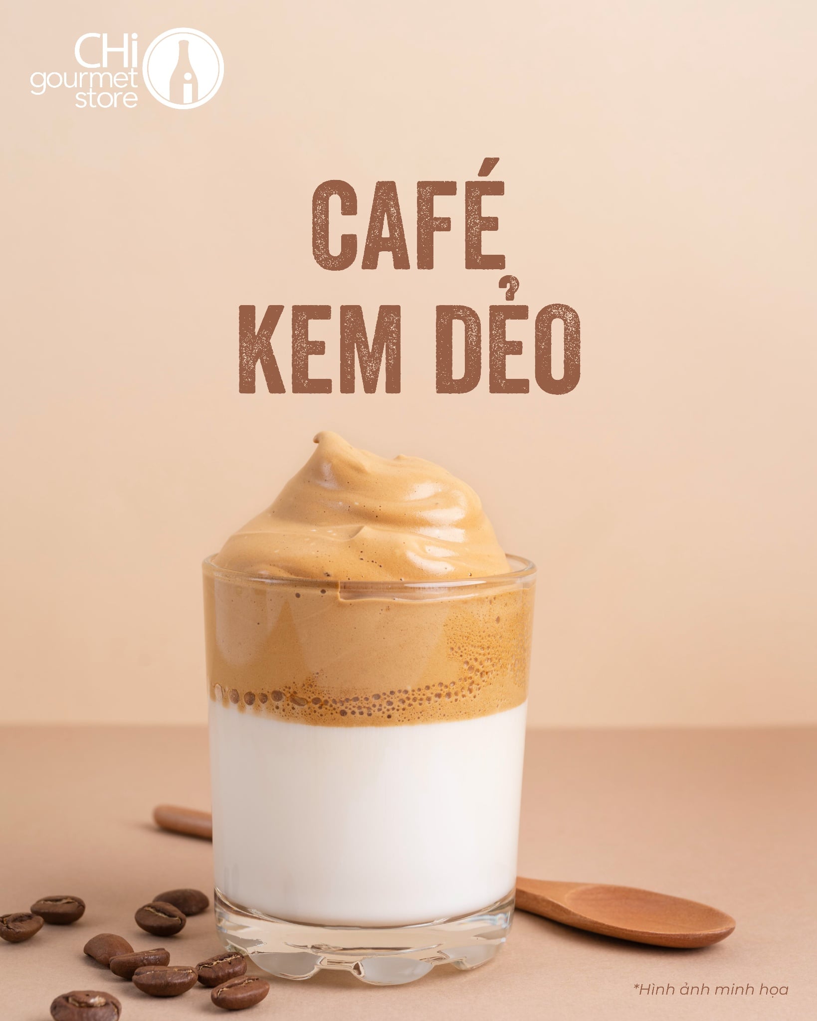 CÔNG THỨC PHA CHẾ CÀ PHÊ KEM DẺO