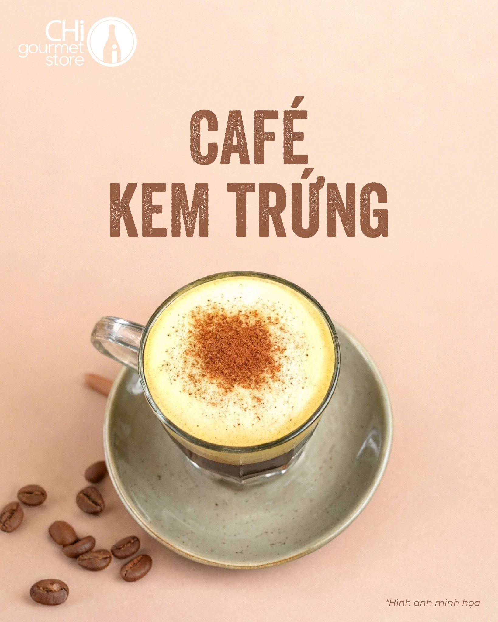 CÔNG THỨC PHA CHẾ CÀ PHÊ KEM TRỨNG