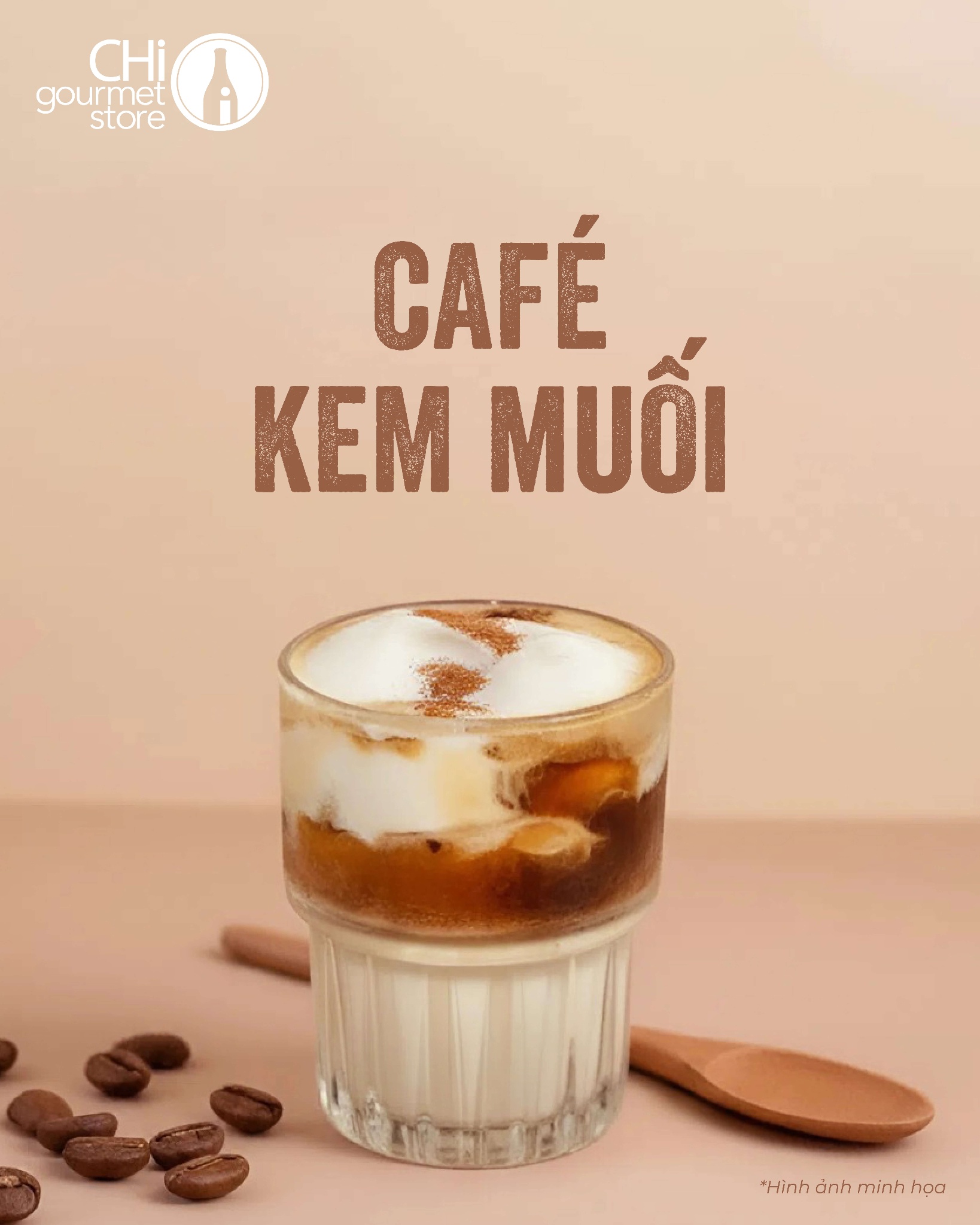 CÔNG THỨC PHA CHẾ CÀ PHÊ KEM MUỐI