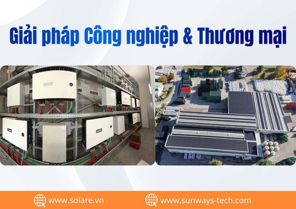 Giải pháp điện mặt trời cho công nghiệp và thương mại - Solar E