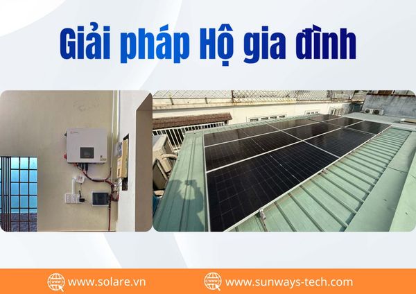 Giải pháp hộ gia đình điện mặt trời Solar E