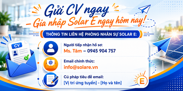 Gửi CV Solar E