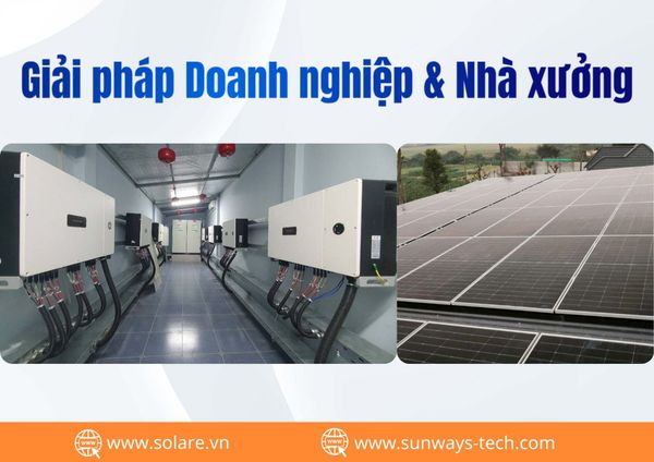 Giải pháp điện mặt trời cho doanh nghiệp - Solar E