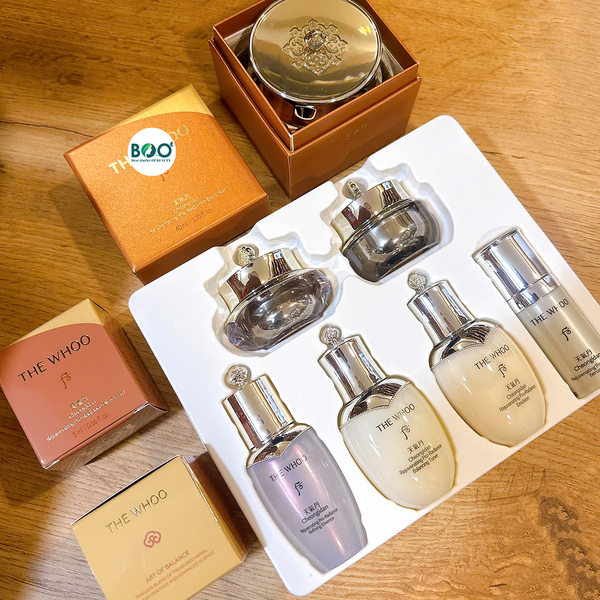 Tổng quan Bộ kem dưỡng mắt The Whoo Cheongidan pro-radiance Eye Cream Special Set