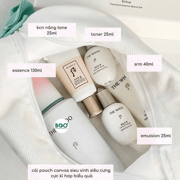 Tổng quan Set tinh chất chống lão hóa The Whoo Bichup Treatment Essence