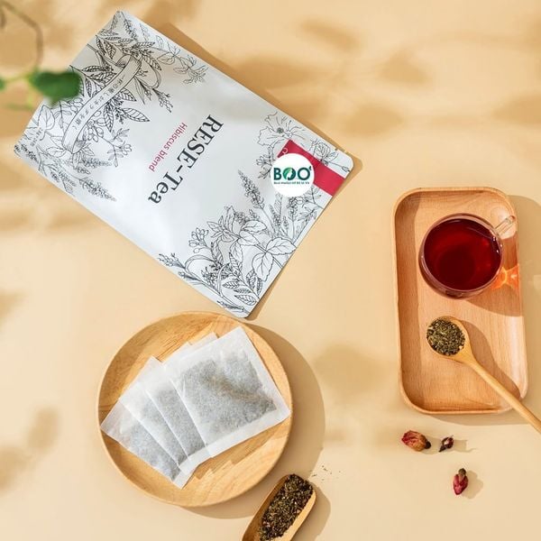 Tổng quan Trà thảo mộc thanh lọc thải độc Renolife RESE-Tea Hibiscus Blend