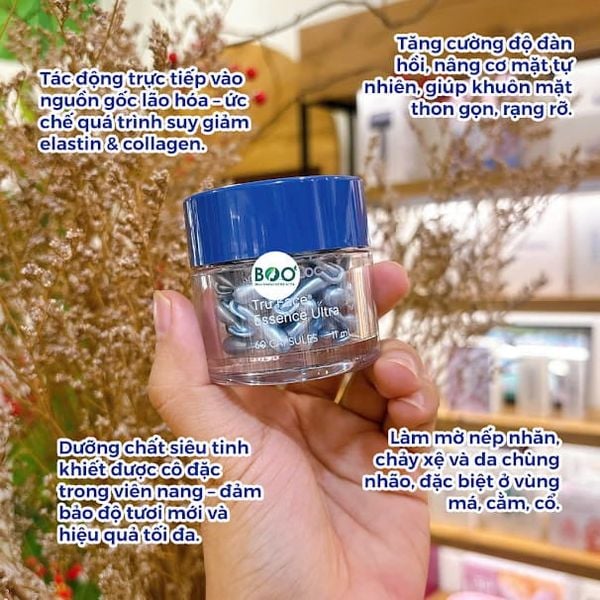 ageLOC Tru Face Essence Ultra giúp da săn chắc và hỗ trợ chống lão hóa