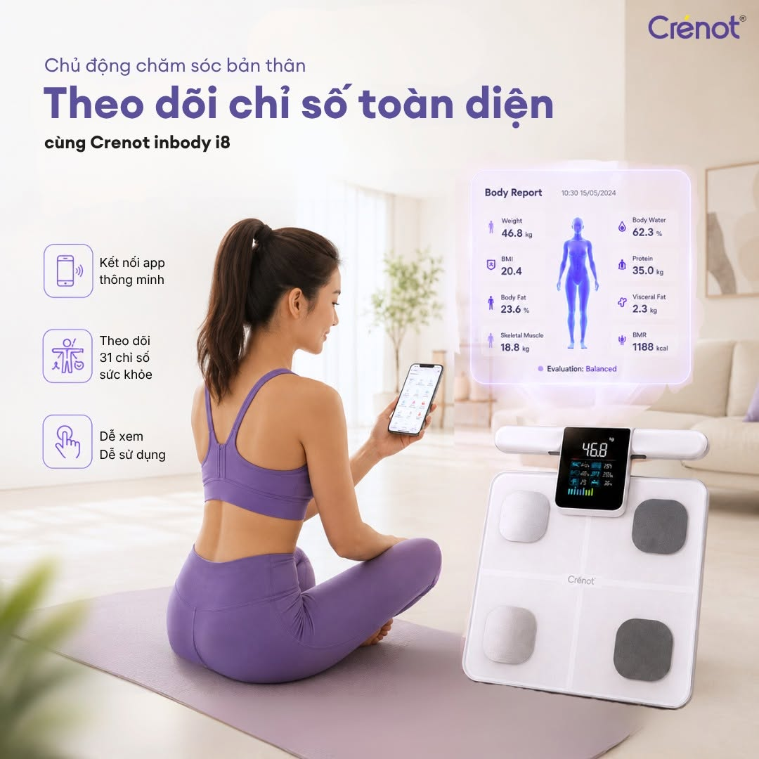 Báo cáo 31 chỉ số cơ thể chuyên sâu