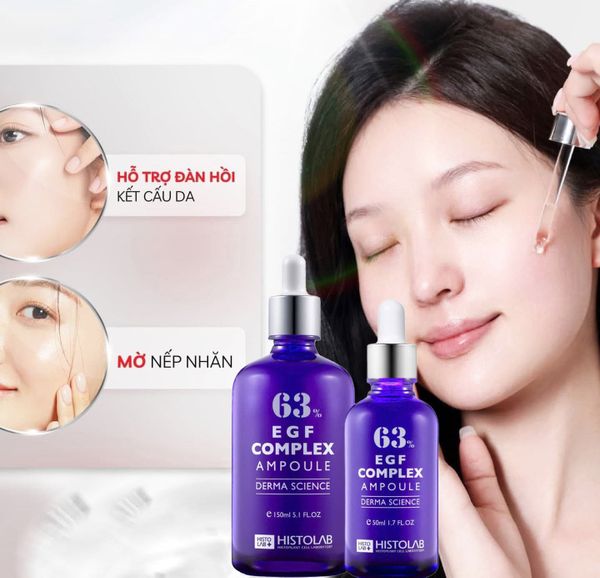 Công Dụng Dưỡng Sáng & Trẻ Hoá Da HISTOLAB 63%