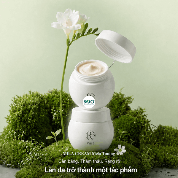 Công dụng tổng thể từ Ruée Mila-Cream Mela Toning