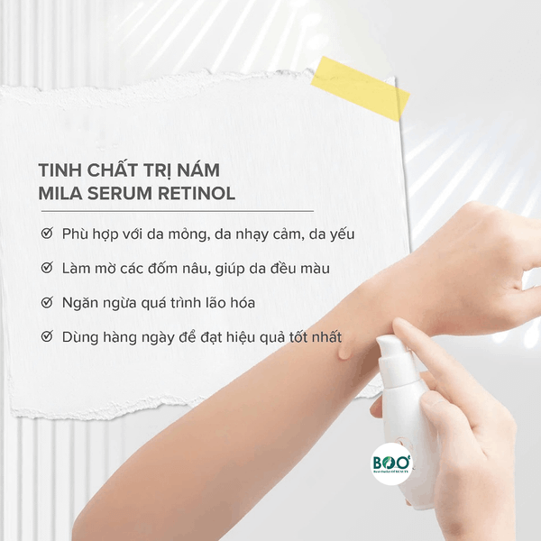 Công dụng tổng thể từ RUÉE Mila-Serum Retinol