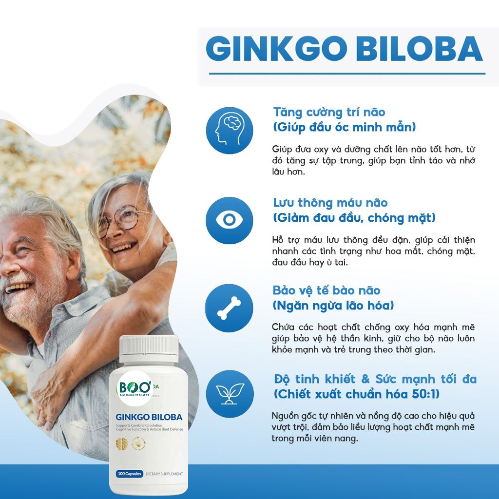 Công dụng tăng tuần hoàn máu não từ viên Aotearoa Vitality