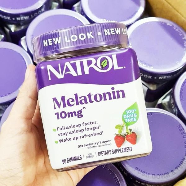 Đặt mua Natrol Gummies Melatonin chính hãng tại Chợ Tình Của Boo
