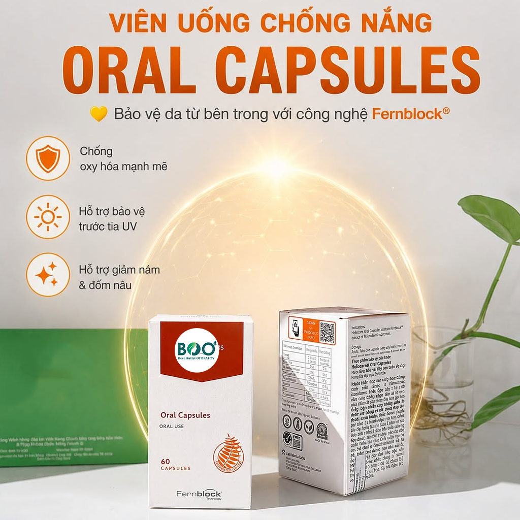Đối tượng phù hợp với viên uống chống nắng Heliocare