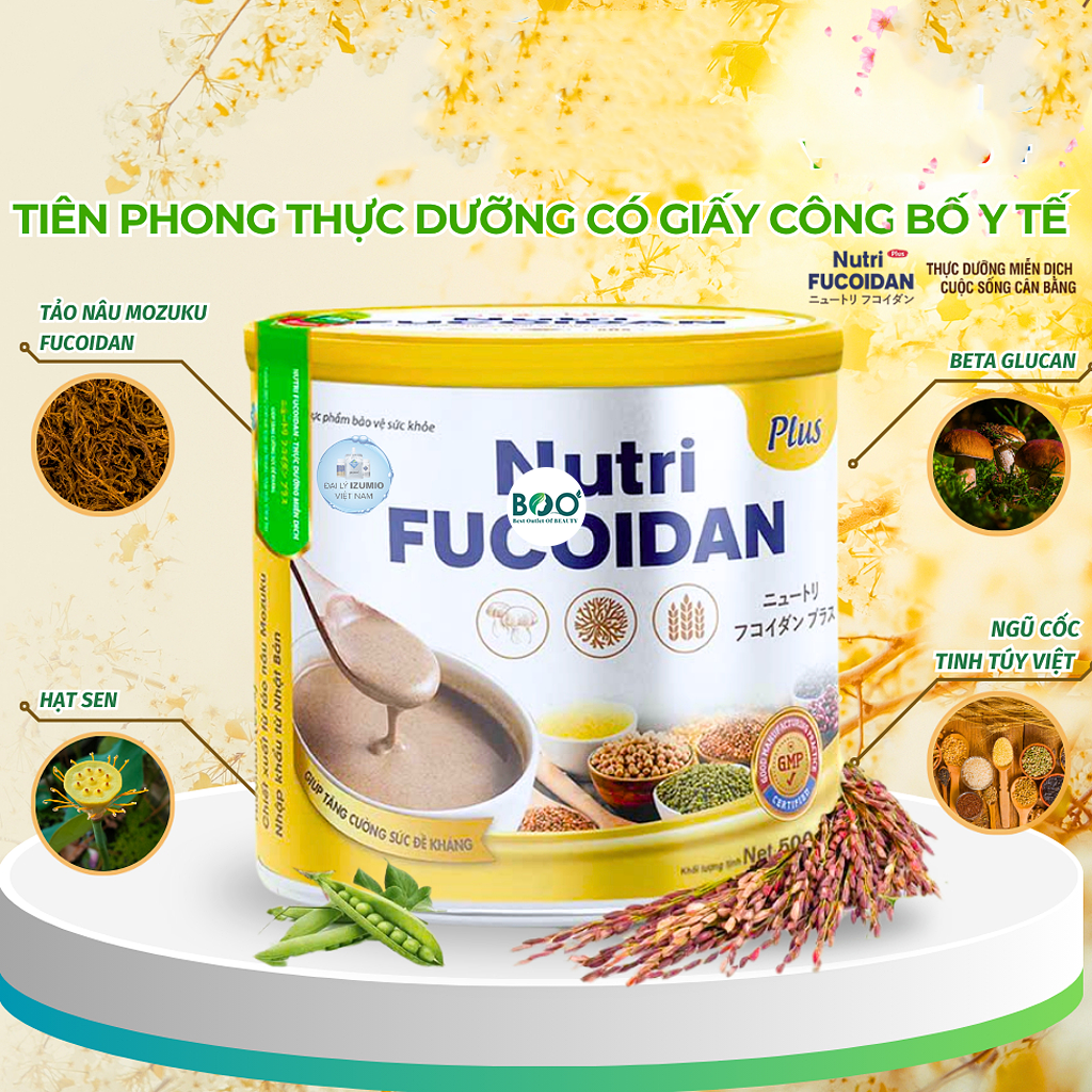 Fucoidan từ tảo nâu Mozuku Okinawa