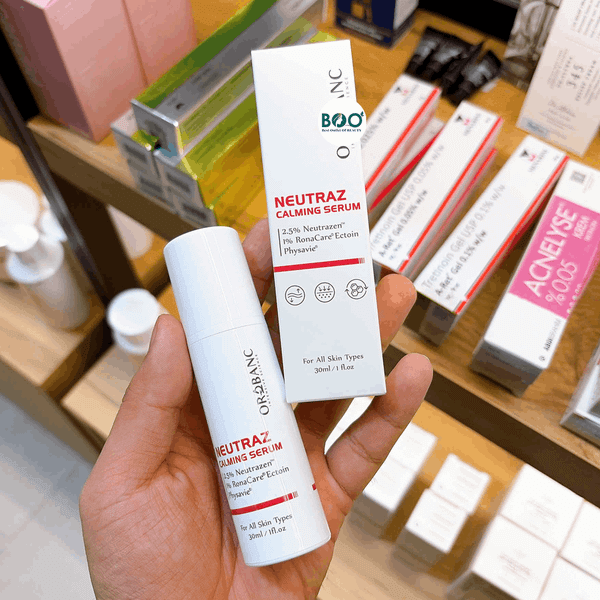 Hướng dẫn sử dụng hiệu quả Orobanc Newtraz Calming Serum