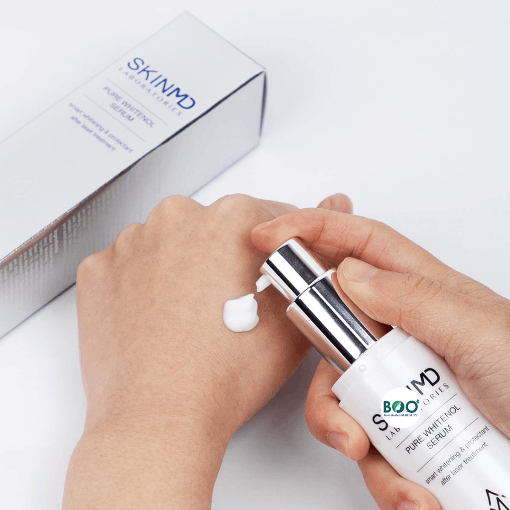 Hướng dẫn sử dụng SkinMD Pure Whitenol Serum
