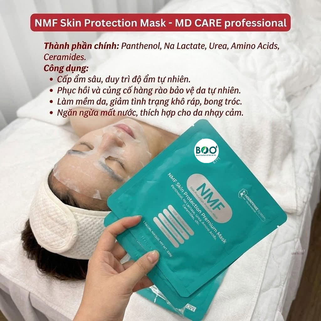Hiệu quả cân bằng hệ vi sinh da từ Mặt nạ cấp ẩm MD CARE