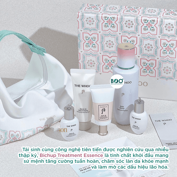 Hiệu quả vượt trội Bộ essence chống lão hóa The Whoo Bichup Special Set