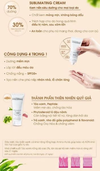 Kem dưỡng nền giúp da đều màu và sáng mịn tự nhiên