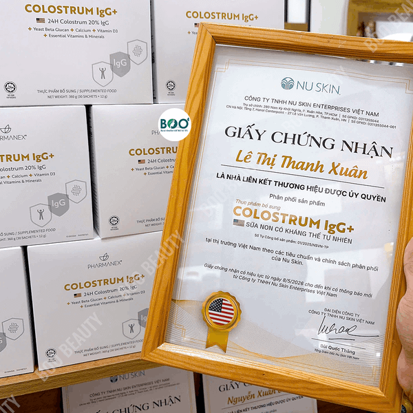 Colostrum IgG+ luôn được thị trường người tiêu dùng quan tâm