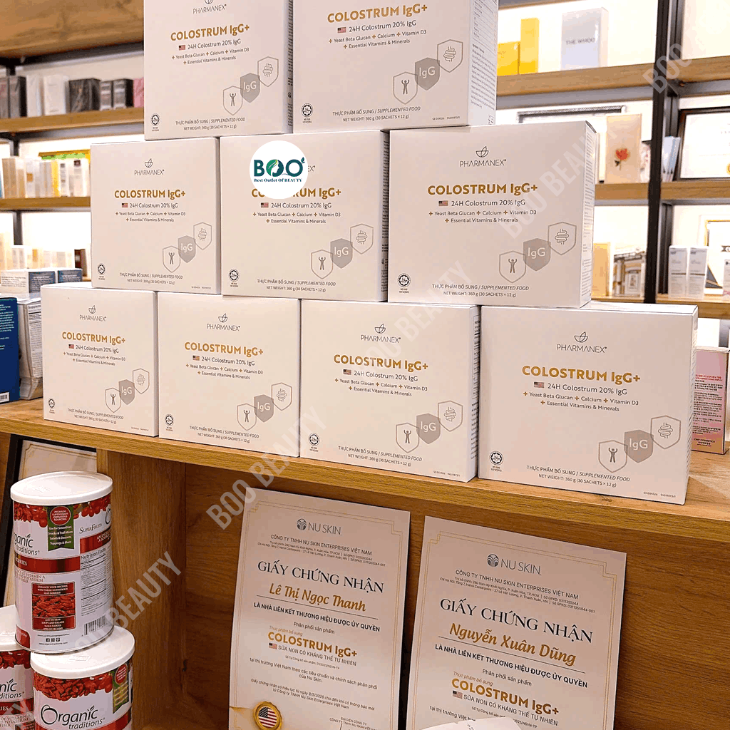 Mua Pharmanex Colostrum IgG giá tốt tại Chotinhcuaboo