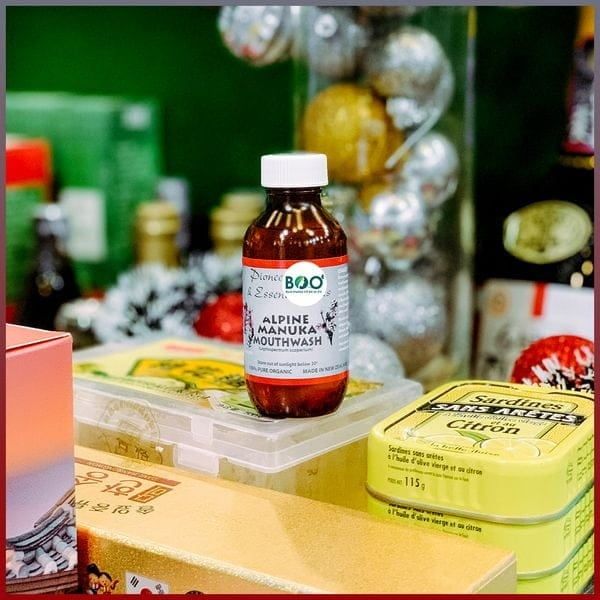 Nước súc miệng  Alpine Manuka Mouthwash chữa lành vết loét miệng