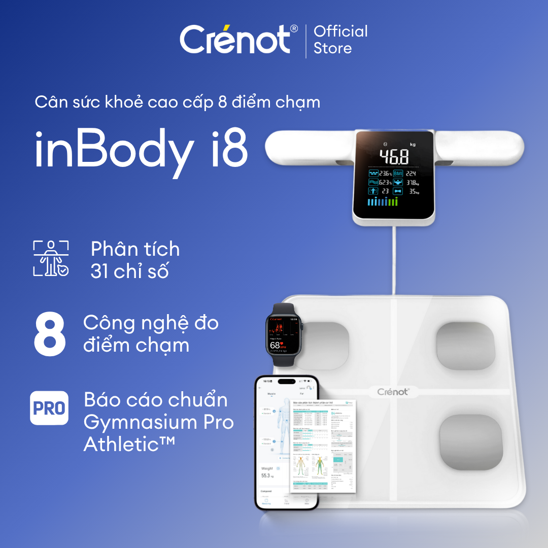 Tổng quan cân Crenot InBody I8