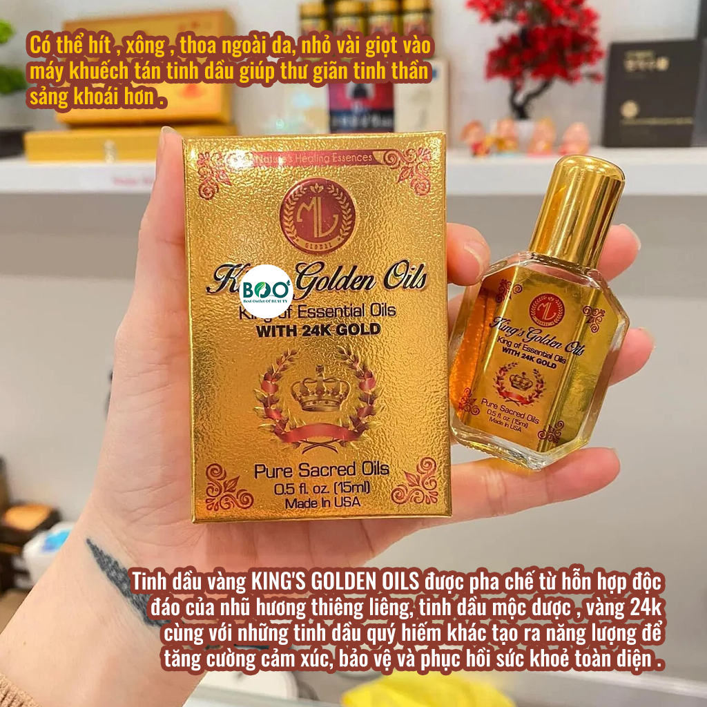 Tổng quan dầu vàng King’s Golden Oil