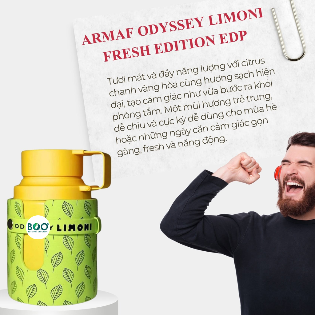 Tổng quan nước hoa Armaf Odyssey Limoni