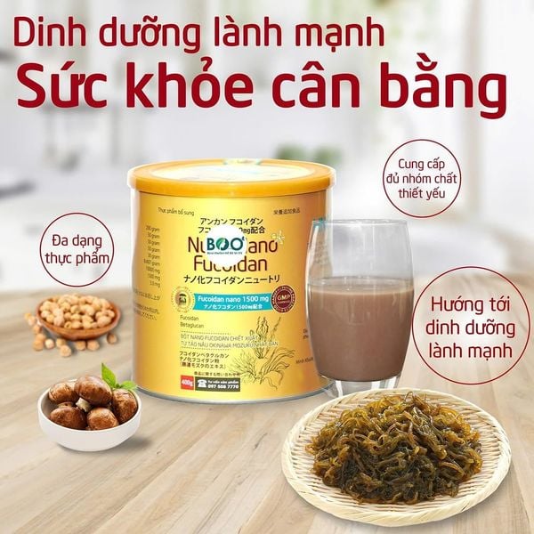 Tổng quan thực phẩm Nutri Nano Fucoidan
