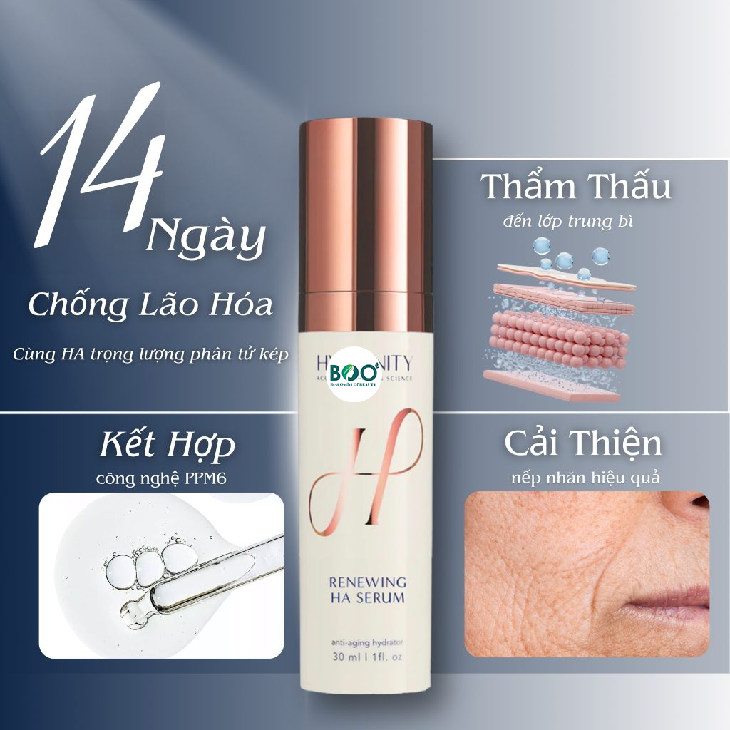 Tổng quan tinh chất Hydrinity Renewing HA Serum