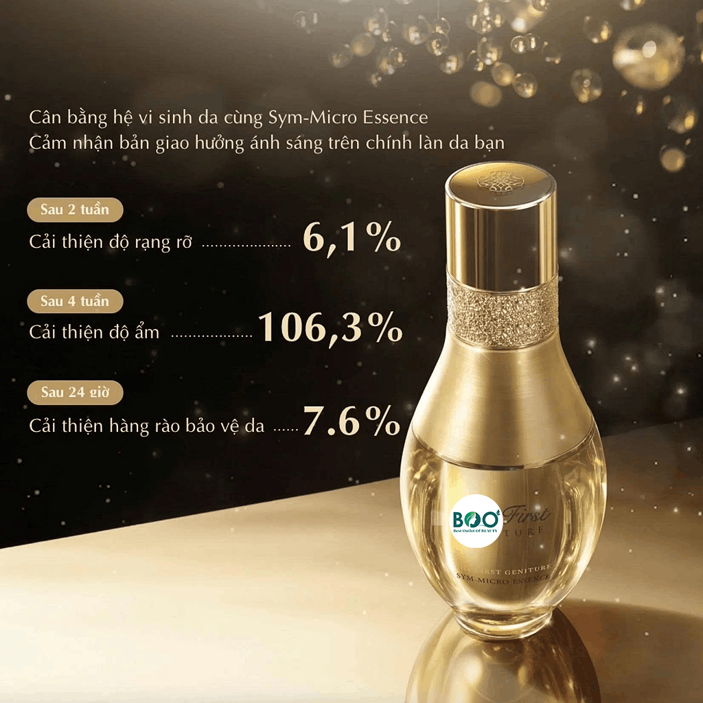 Tổng quan về Tinh chất vàng O HUI Sym-Micro
