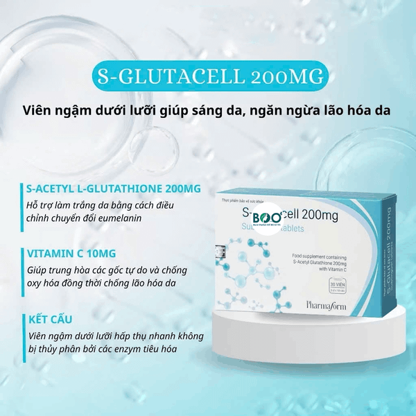 Tổng quan về viên ngậm Pharmaform S-Glutacell