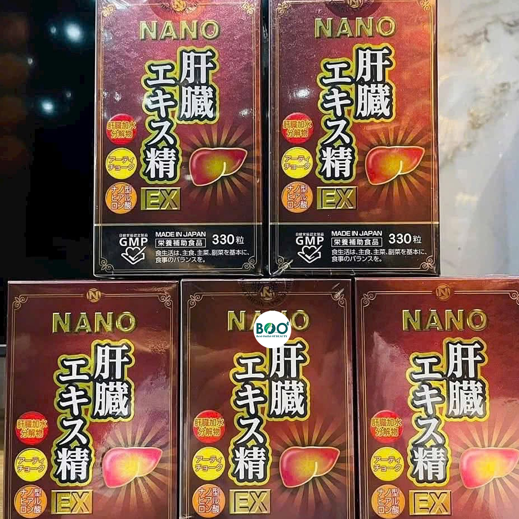 Tổng quan viên uống Nano Liver Hydrolyzate EX