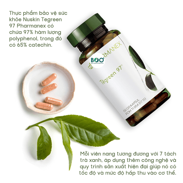 Tổng quan Viên uống Tegreen Pharmanex hỗ trợ kiểm soát mỡ nội tạng