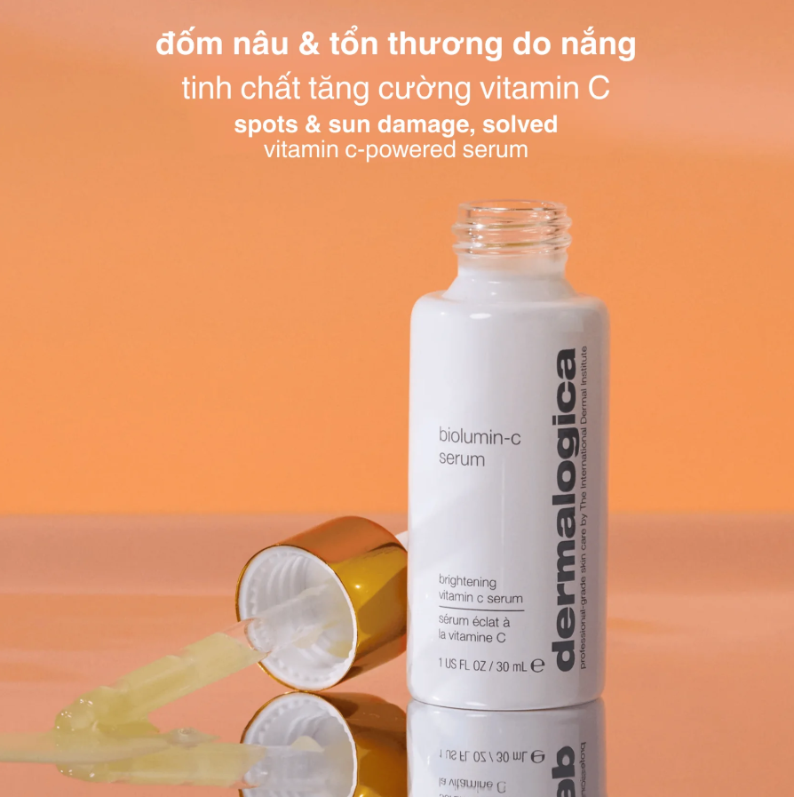 Tổng quan tinh chất sáng da Dermalogica BioLumin-C Serum 30ml