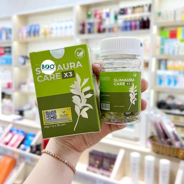 Viên uống Slimaura Care X3 hỗ trợ kiểm soát cân nặng an toàn