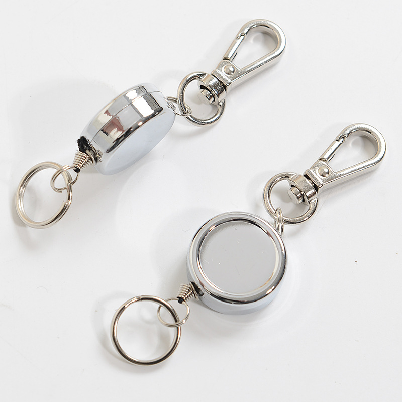 Móc khóa dây rút kim loại 20mm