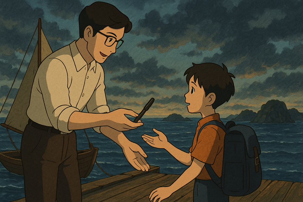 Ngọn đèn không tắt giữa đảo nhỏ