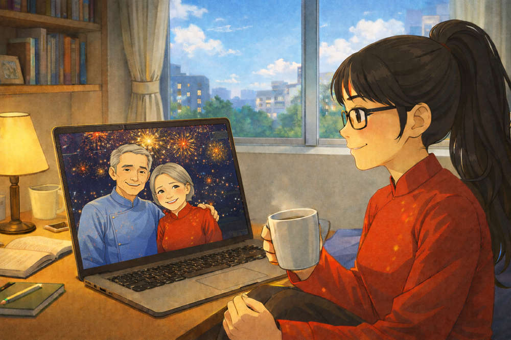 Đêm giao thừa xứ lạ: Viết tiếp lời hẹn của sự bền bĩ