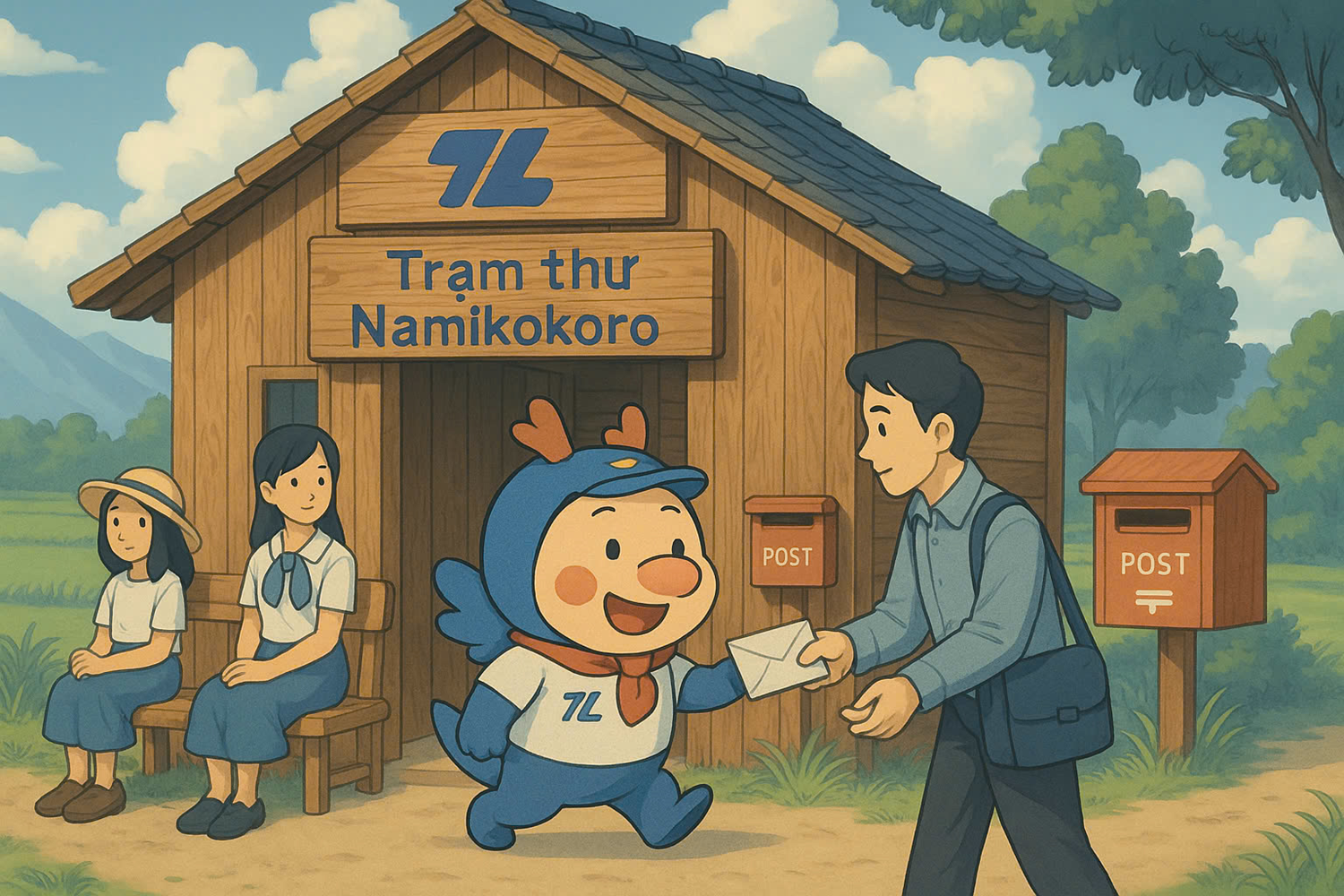 Trạm thư Namikokoro - Nơi sóng lòng hoá thành lời