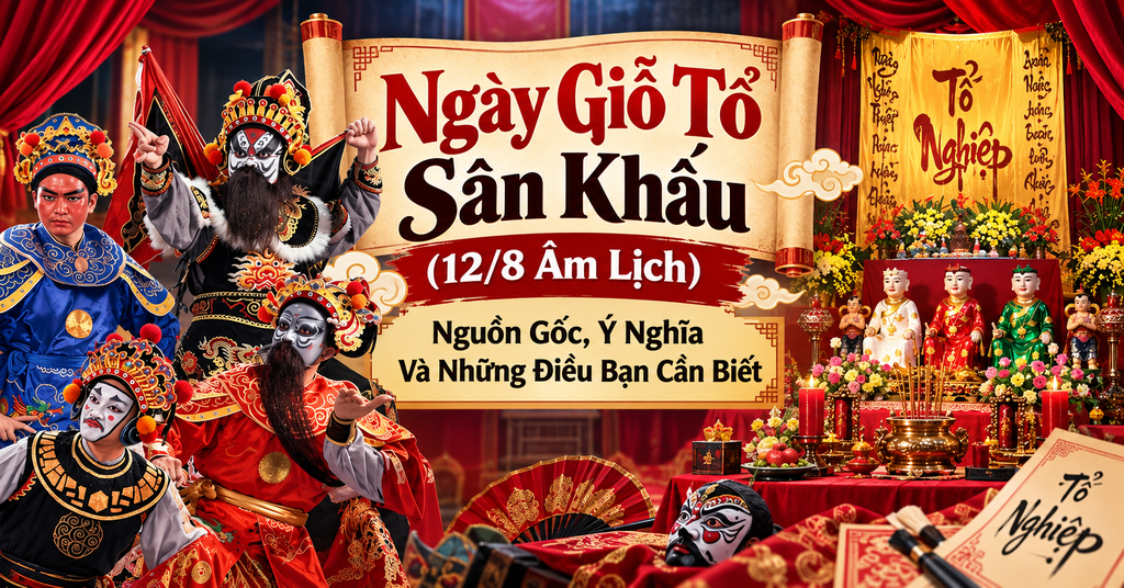 Ngày Giỗ Tổ Sân Khấu (12/8 Âm Lịch): Nguồn Gốc, Ý Nghĩa Và Những Điều Bạn Cần Biết
