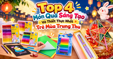 Top 4 Món Quà Sáng Tạo Và Thiết Thực Nhất Cho Trẻ Mùa Trung Thu