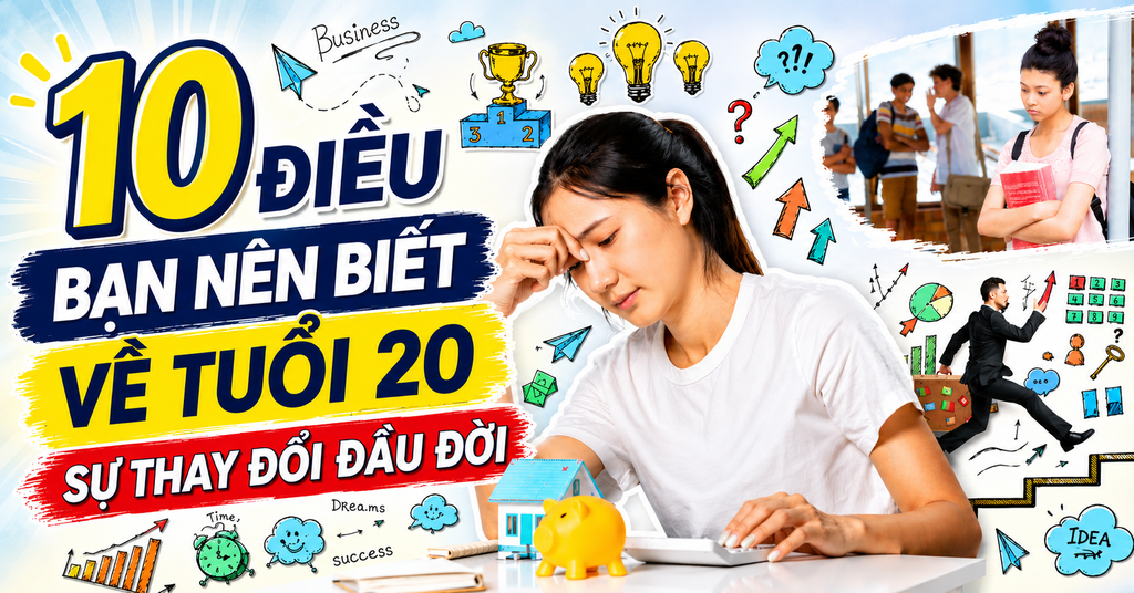 10 Điều bạn nên biết về tuổi 20 - Sự thay đổi đầu đời