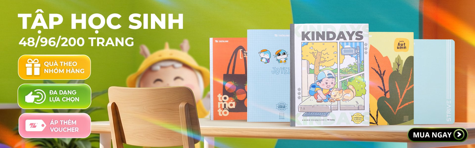 Tập học sinh - Combo 5